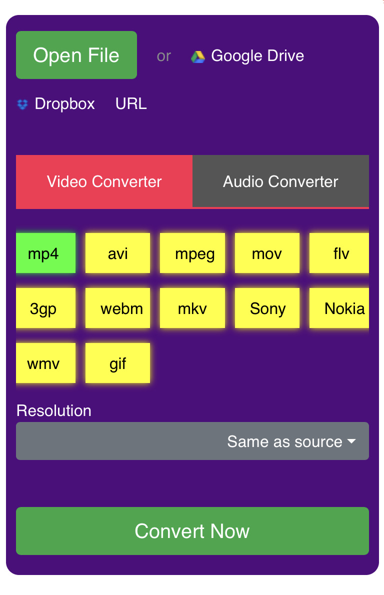 convert flv files to audio